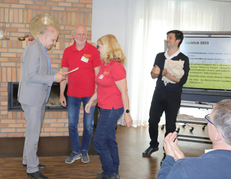 Veranstaltung come together vom Innovationsbündnis Havelland - Bürgerbus Brieselang